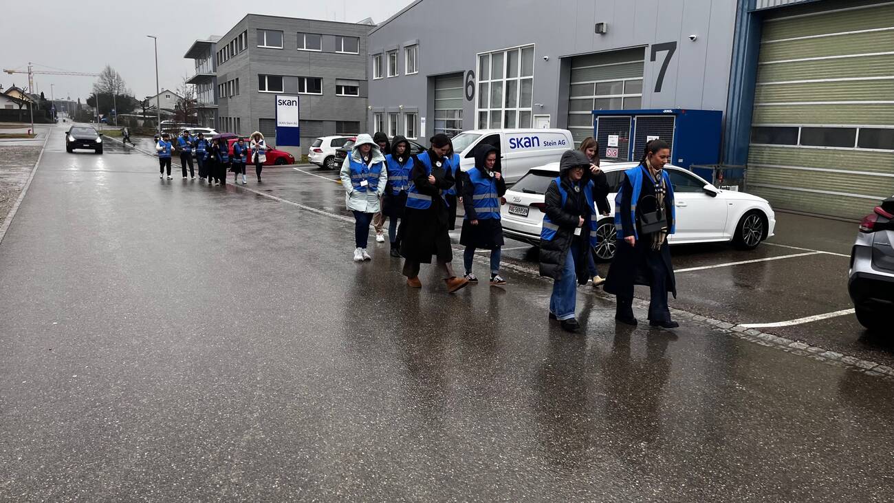 Praxisbesuch bei ERNE