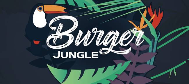 zB. Burger an der Badenfahrt am Jungle Burger-Stand 